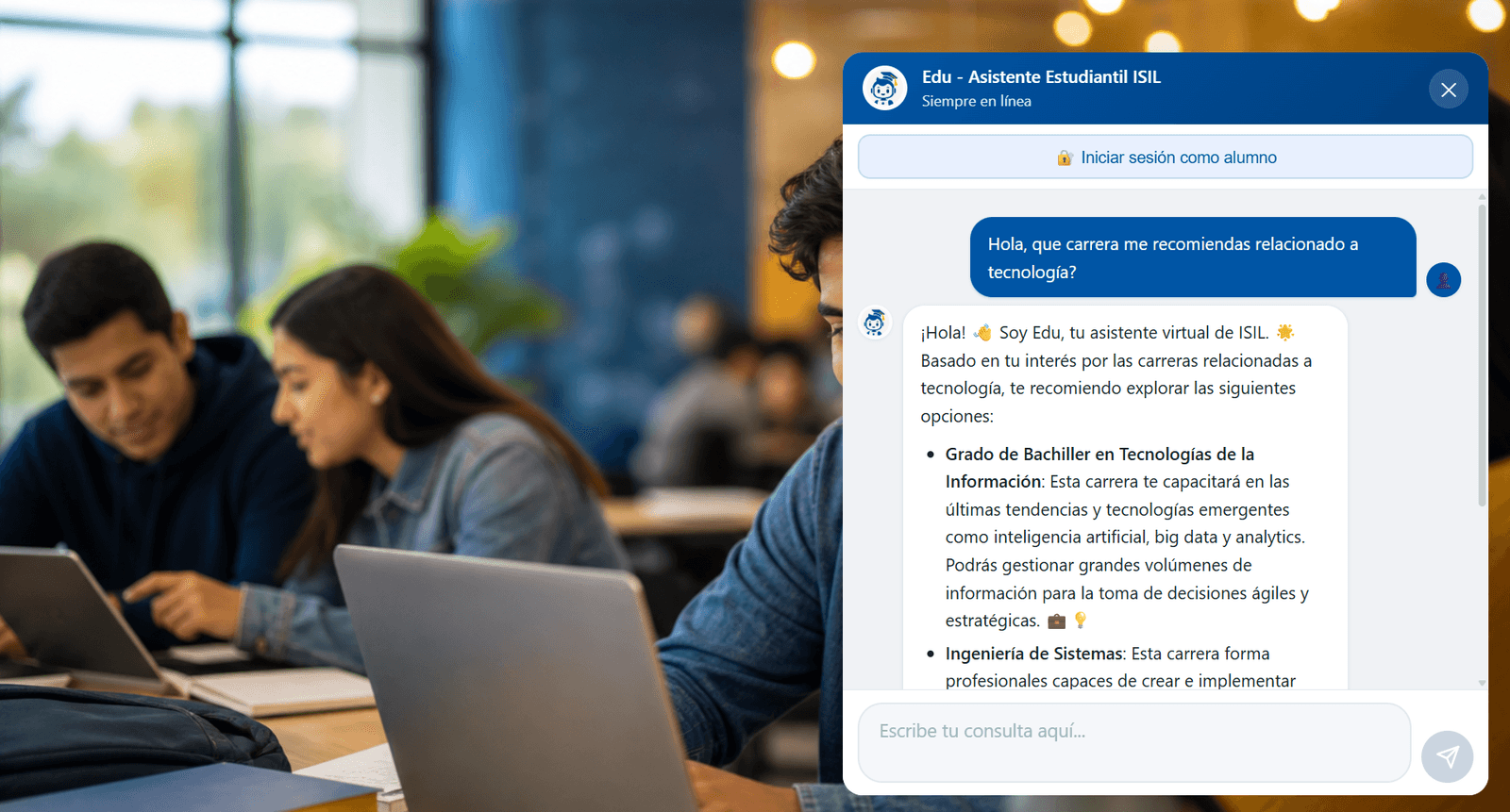 Asistente Virtual con IA Generativa